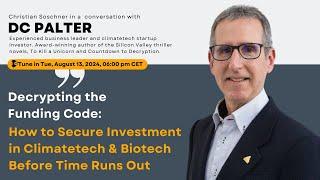 DC Palter - Cracking the Code to Climate & Biotech Funding