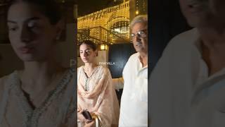 The Way Daddy Boney Kapoor TAKES CARE Of Daughter Khushi Kapoor  | #shorts #diwali #bollywood b