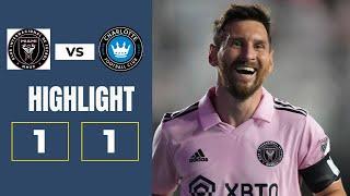 EPIC MESSI GOAL! Inter Miami vs Charlotte 1-1 | Full Highlights & All Goals - 2024