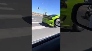 "Hellcat Charger Does Insane Pull Through Traffic!"#hellcat #srt #mopar