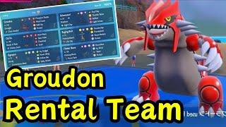 Groudon Rental Team! Reg G Pokemon VGC Competitive Wifi Battle