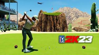 GOLFING IN A DESERT OASIS - Fantasy Course Of The Week #51 | PGA TOUR 2K23 Gameplay