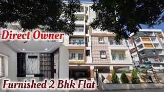 Direct Owner || Furnished 2 Bhk Flat For Sale ( Just 1 Year Old ) || HMDA Approved || Miyapur || Hyd