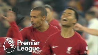 Cody Gakpo's first Liverpool goal doubles lead v. Everton | Premier League | NBC Sports