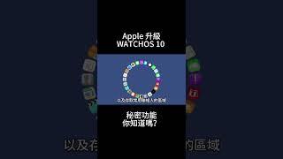Apple 將升級WATCHOS 10 的秘密功能你知道嗎？