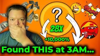 I Found This Meme Coin at 3AM… Then It Exploded 