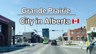 Quick look of downtown Grande Prairie, Alberta, Canada | Explore Canada vlog 