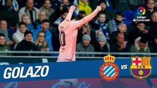 Great Goal of Leo Messi (0-1) RCD Espanyol vs FC Barcelona