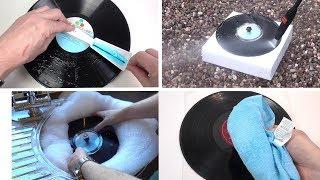 A few ways to not really clean a record