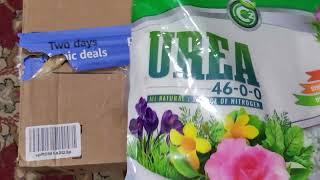 Urea Fertilizer 46 0 0 Plant Food for Indoor, Outdoor Plants Review, Great fertilizer