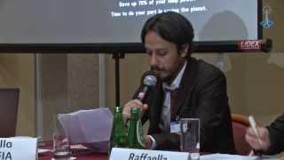 Camillo Maffia's speech on "Institutional discrimination of religious and spiritual minorities"