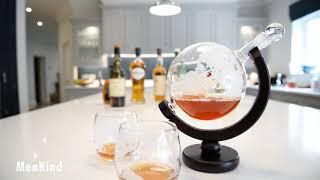 Globe Decanter with Glasses @menkindstores