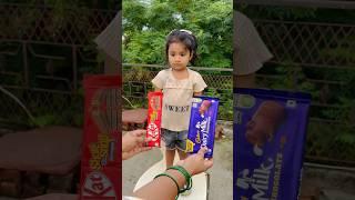 Advika ko Kitkat Chocolate Pasand Hain  #shorts