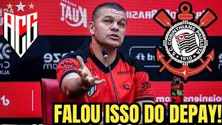 EITA! OLHA O QUE TÉCNICO DO ATLÉTICO GOIANIENSE FALOU ANTES DO JOGO CONTRA O CORINTHIANS!