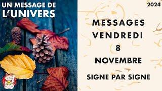 HOROSCOPE VENDREDI 8 NOVEMBRE 2024 SIGNE PAR SIGNE