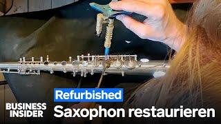 Wie ein verbeulter Saxophon professionell restauriert wird | Refurbished