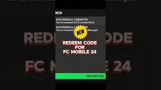 New Redeem code for FC Mobile 24 #fcmobile #redeemcode #fcmobile24