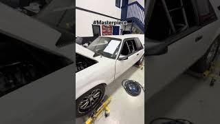 LADY FOX DRIVER! #notchworldorder #ford #fordmustang #mustang #race #shortvideo #short #shorts