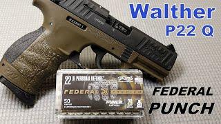 Walther P22 & Federal Punch 'Personal Defense' Ammo Shooting Review - Penetration vs. Expansion