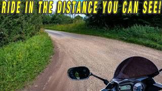 Motorcycle Country Roads, Picking The Right Line!