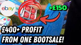 Look Out For These! HUGE PROFIT From This Car Boot Sale - UK eBay Reseller