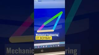 mechanical engineering iit bombay | interesting part #iitbombay #iit #mechanicalengineering #iitvlog