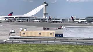 Lufthansa LH 410 rough landing JFK