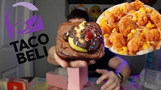 Crumbl Cookies, Taco Bell, Fall Dessert Bowl & More Mukbang Cheat Day! 