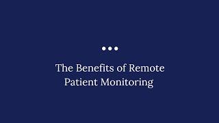 Wireless Remote Patient Monitoring Solutions by LifeSigns iMS