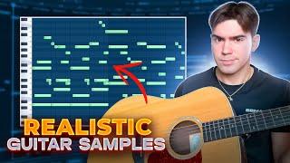 The SECRET To Making REALISTIC Guitar Samples | FL Studio (Melody Tutorial)