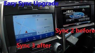 F-150 Sync2 to Sync3 Upgrade. Easy Swap!