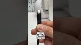 100W USB-C cable with wattage display from Baseus