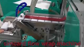 Flow Wrapper for Plastic Cards Pack