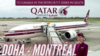 Qsuite to Canada | Doha - Montreal | Qatar Airways Business Class | B777-300ER | Trip Report