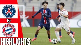 PSG vs Bayern Munich | WHAT A GAME| All Goals & Highlights | U19 Youth League | 26/11/24