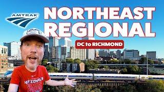 I Took The Train From DC To Richmond | Amtrak Northeast Regional