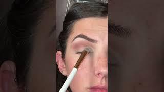 EASY & SIMPLE brown toned eyeshadow look #eyeshadow #makeup