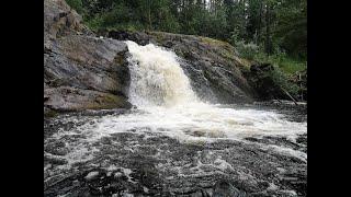 Водопад Нижний Койриноя - г. Питкяранта (Республика Карелия)