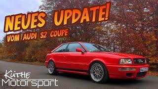 UPDATE am AUDI S2 Coupe | Fahrwerk + Felgen + Feinheiten | 5 Zylinder TURBO | Küthe Motorsport