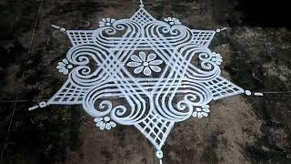 Traditional rangoli designs  Easy festival rangoli designs