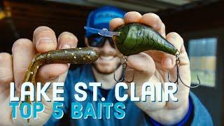 Top 5 Spring Baits for Lake St. Clair (Smallmouth Bass Fishing)