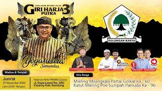 LIVE LAKON :  || GIRIHARJA 3 PUTRA - YOGASWARA SUNANDAR | 01/11/24 #gh3p