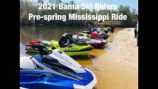 Bama Ski Riders Pre Spring Mississippi Ride