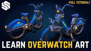 Beginners Guide to Creating Overwatch-Style Game Art [3D MODELING/TEXTURING]