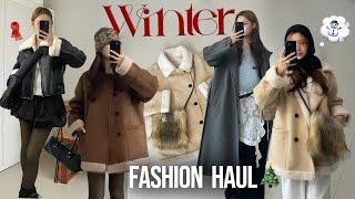 Winter *17 items fashion haul & winter lookbook ⭐️