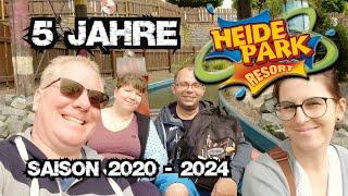 5 Jahre HEIDE PARK Resort (Saison 2020 - 2024)