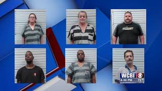 Six people indicted on felony drug charges in Lee Co.