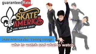 ISU GP Skate America 2021 Practice Footage | Nathan Chen, Shoma Uno, Sasha Trusova and more..