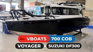  Катер VOYAGER 700cob (Волжанка) + мотор Suzuki DF300 + опции