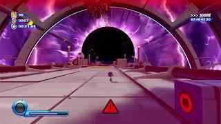 Sonic running away from a black hole (but using boost) [720p]